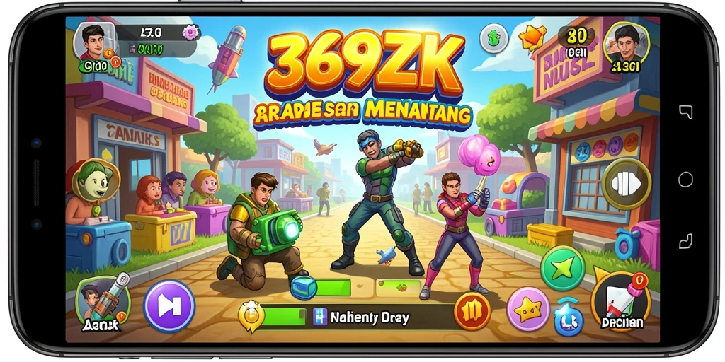 Screenshot utama 369ZK menampilkan aksi seru gameplay Arcade.