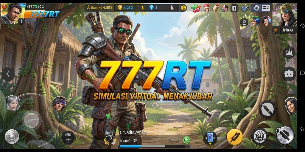 Tampilan gameplay 777RT yang menakjubkan dan memikat.