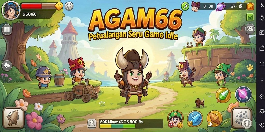 Tampilan gameplay seru dari AGAM66 yang menghibur dan mengasyikkan.