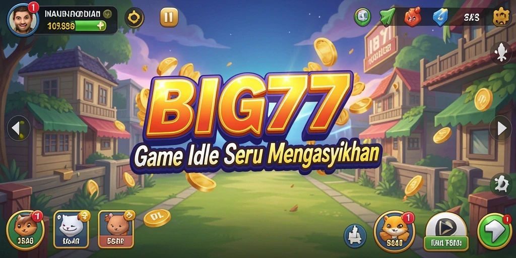 Tampilan gameplay BIG77 yang mengasyikkan dan menarik.