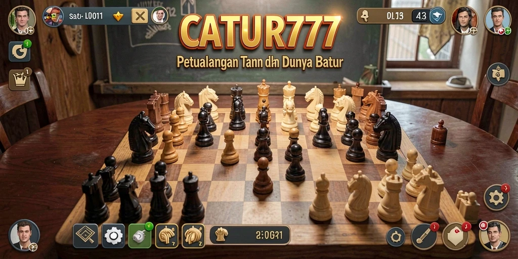 Tangkapan layar menunjukkan gameplay menarik di dunia terbuka CATUR777.