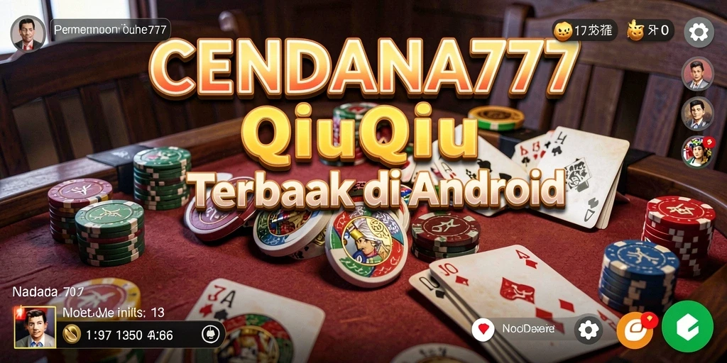 Tampilan gameplay QiuQiu yang menarik dan interaktif.