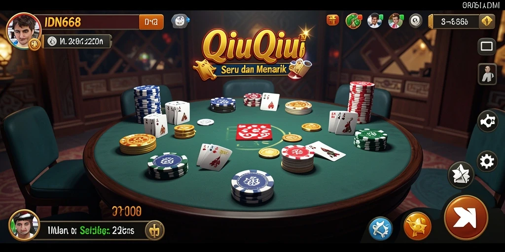 Cuplikan gameplay menegangkan dari IDN668 QiuQiu