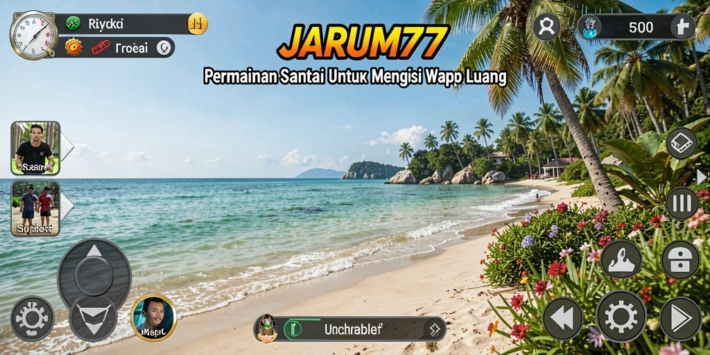 Tampilan gameplay menarik dari JARUM77 yang mudah dipahami.