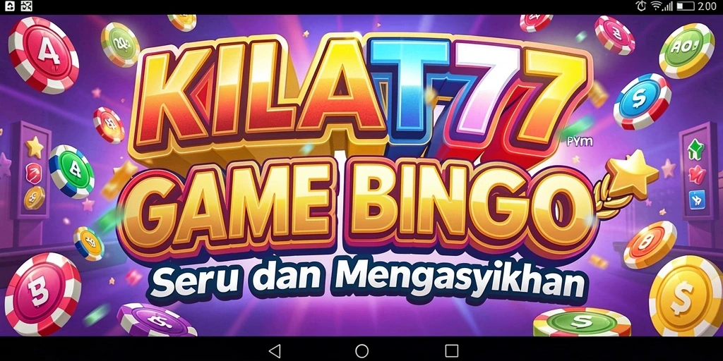 Tampilan gameplay seru di KILAT77 dengan suasana bingo yang menarik.
