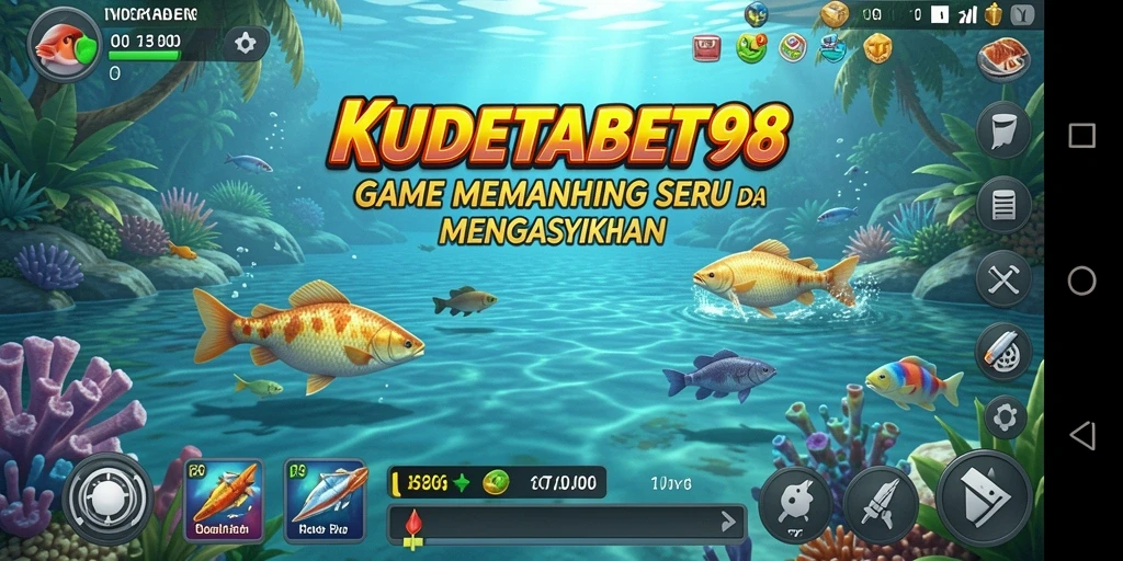 Tangkapan ikan yang mengesankan dalam gameplay KUDETABET98.