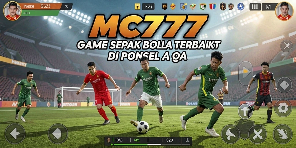 Tampilan gameplay <strong>MC777</strong> yang menarik dengan aksi sepak bola seru.