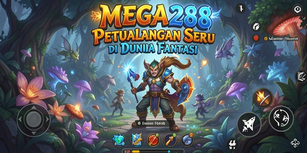 Tampilan gameplay MEGA288 yang menampilkan petualangan epik.