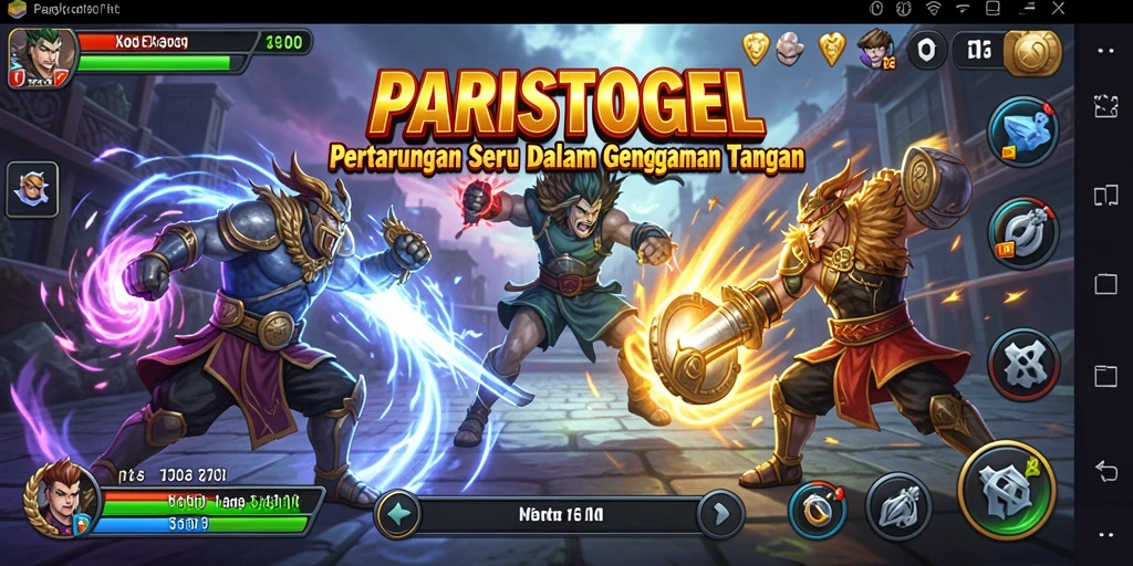 Tampilan dinamis dari pertarungan intense di PARISTOGEL.