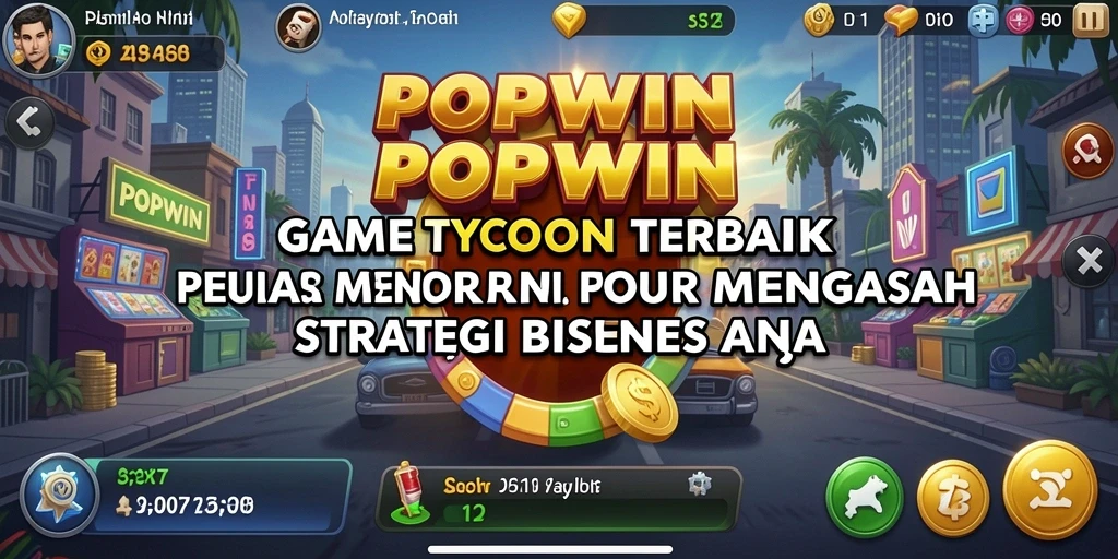 Tampilan gameplay POPWIN yang seru dan interaktif.