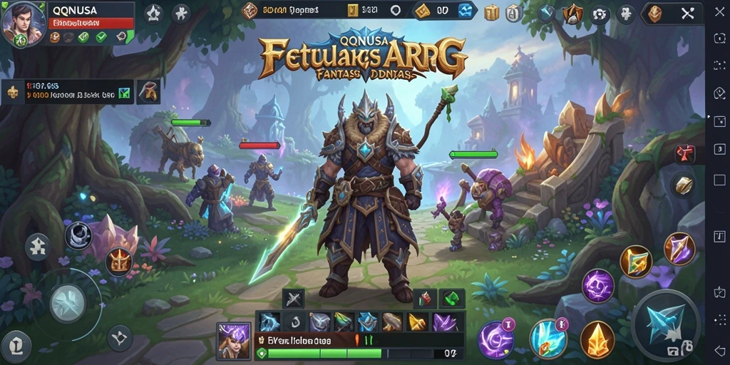 Gameplay ARPG yang mendebarkan dan penuh aksi di QQNUSA.