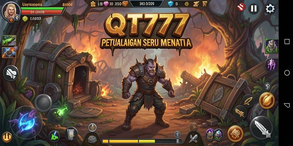 Gameplay QT777 menampilkan petualangan yang mendebarkan dan memukau.