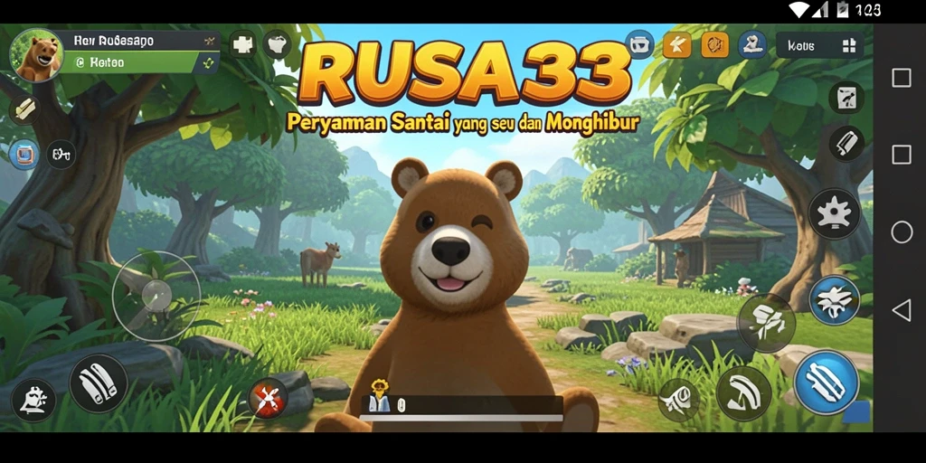 Tampilan gameplay RUSA33 yang seru dan menghibur.