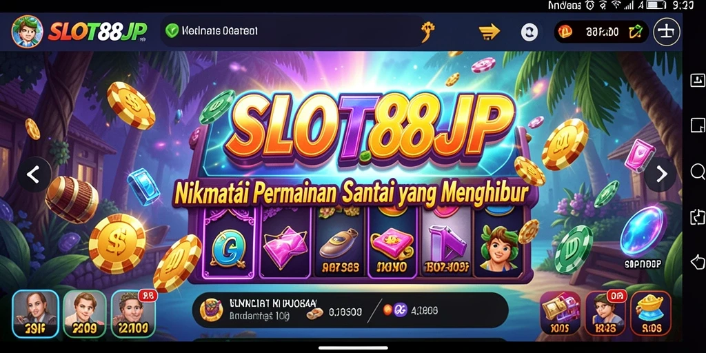 Tampilan screenshot SLOT88JP yang menampilkan gameplay santai dan menghibur.