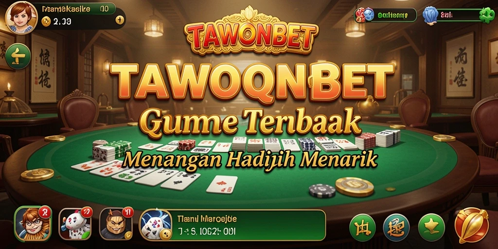 Tampilan gameplay seru dari TAWONBET QiuQiu